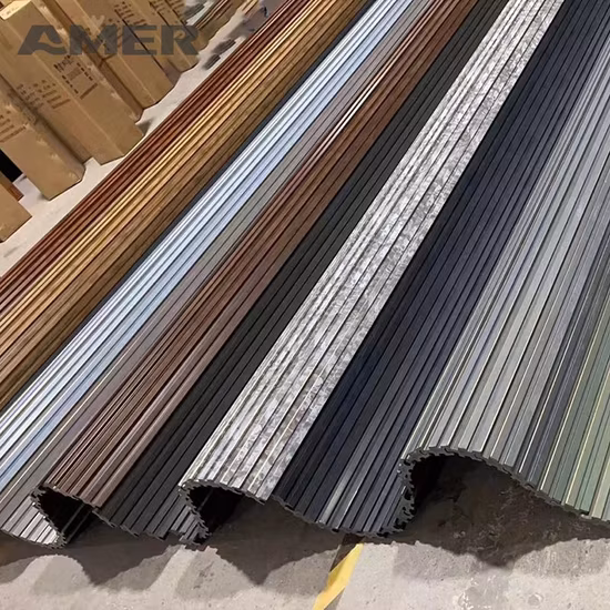 Rongke OEM Factory Self-Adhesive Silver Wall Slot Rubber Skirting Baseboard Self Adhesive 100 M