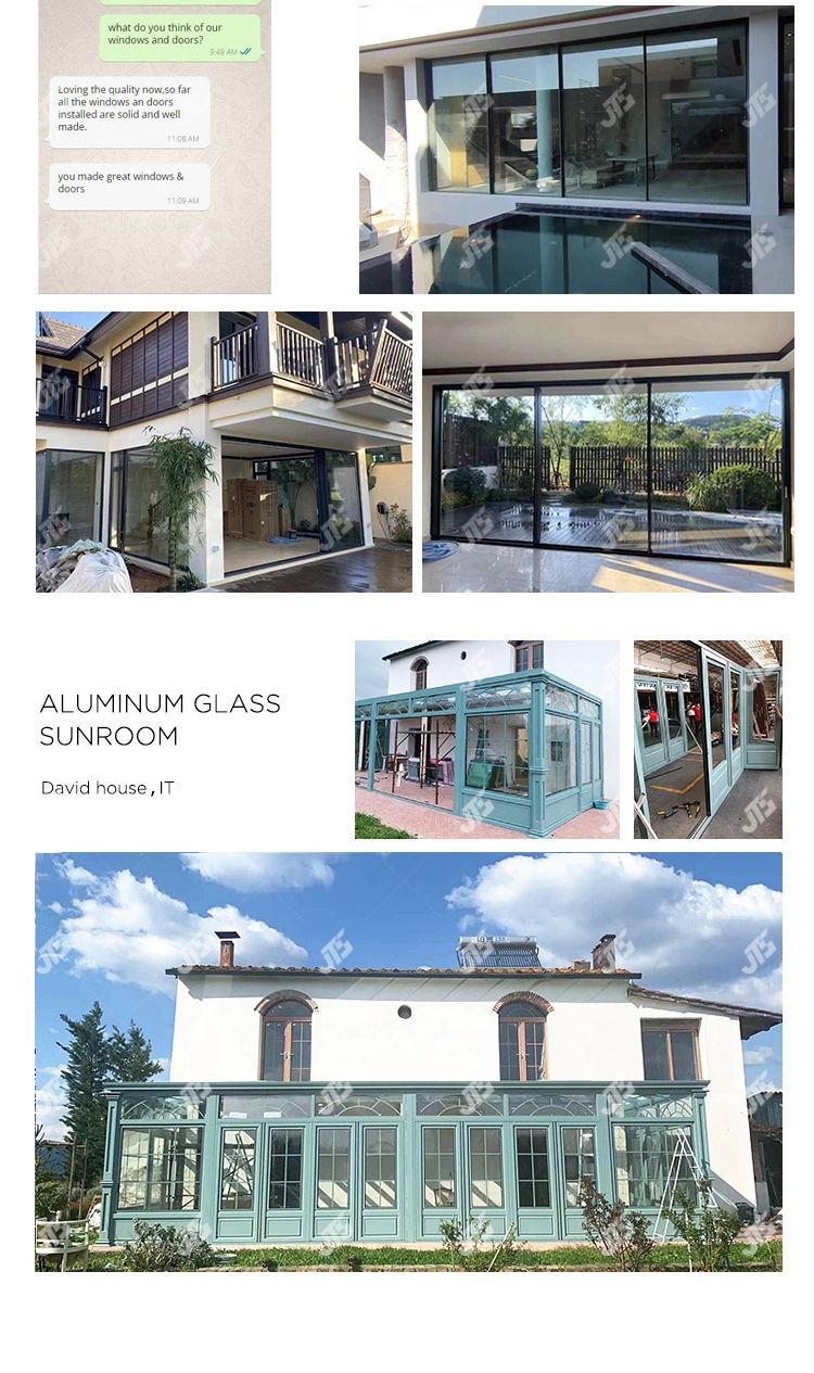 Minimalist Slim Narrow Aluminum Frame Double Glass Swing Windows Hurricane Impact Thermal Insulated Exterior Villa House Casement Window with Screen