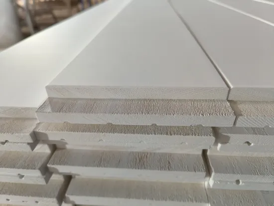 Luxurious Createking 7.5cm Solid Wood Skirting Baseboard for Home Decoration