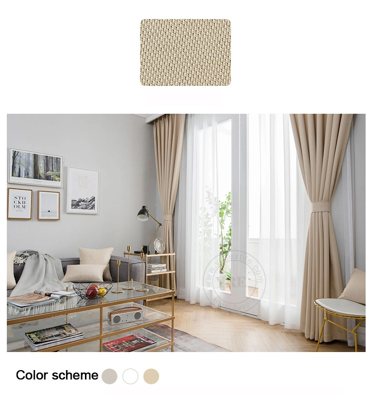 Hot Sale Simple Style 3 Pass Weaving Physical Window Curtain Vertical Blind for Hospital