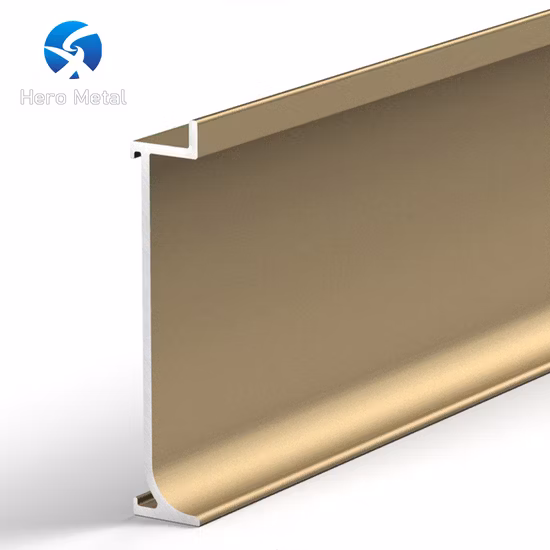 Foshan Aluminum Profile Floor Decorative Baseboard