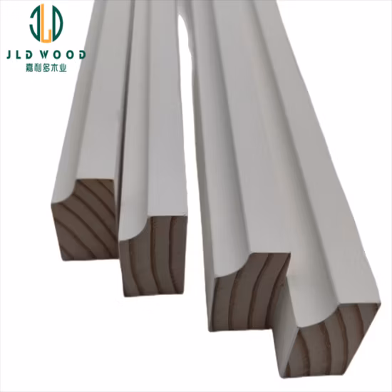 High Quality Hardwood Poplar Pine Solid Wood Shutter Frames
