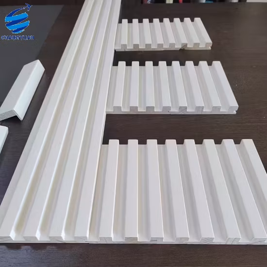 Home Decoration White MDF Baseboard Moulding