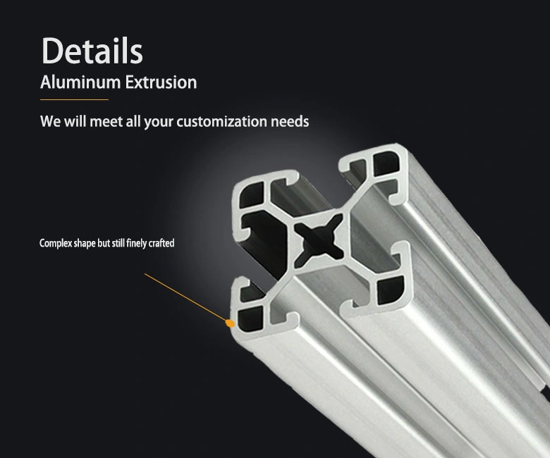 Extrusion Profile Slat Quarter Round T Slot Aluminum Middle and High Quality Aluminium