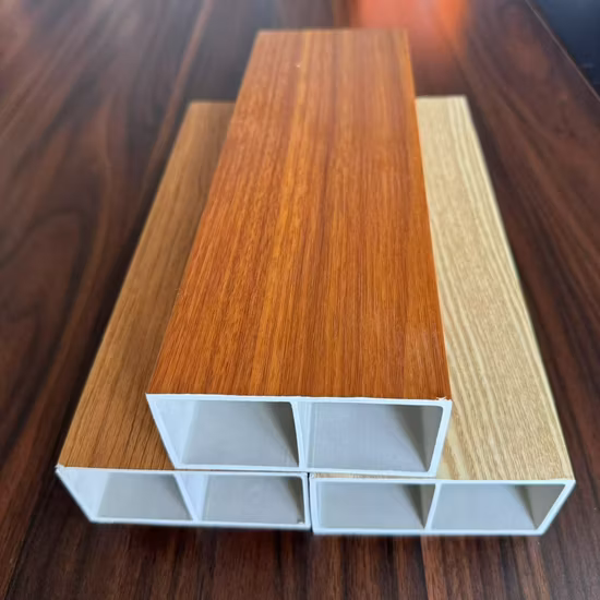 PVC Composite Brick Moulding Exterior WPC Brickmould/Astragal/T