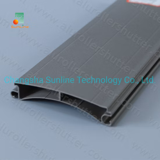 Roller Shutter Component Aluminum Profile 77mm Slats for Rolling Garage Door