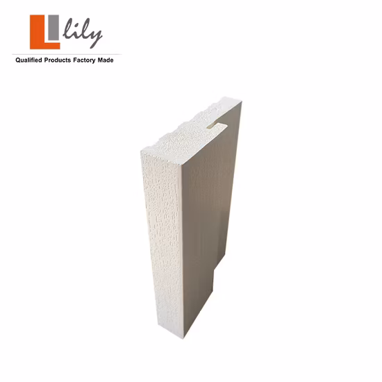 WPC PVC Frame Smooth Woodgrain Metal Door Fiberglass Door Frame Jamb