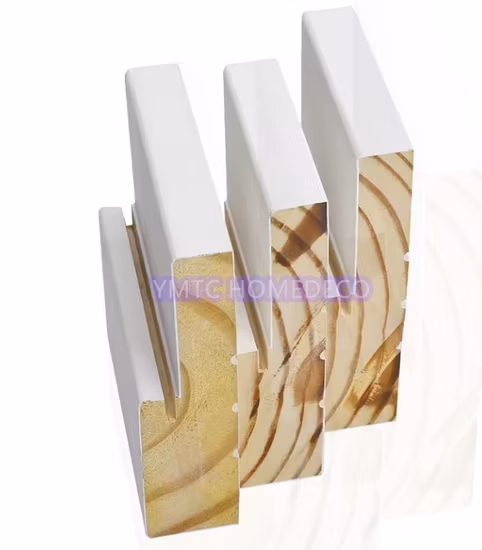 Factory Price White Primed Finger Joint Wood Door Jamb for Home Decoration